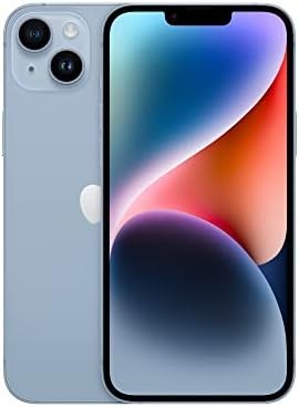 Apple iPhone 14 Plus， 128GB， Blue - Unlocked (Renewed)